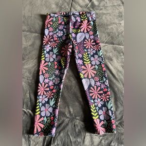 Cat & Jack Floral Leggings | Girls Size 2T